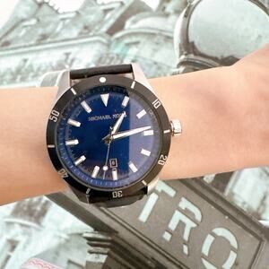 Michael Kors MK8854 Layton Blue Dial Men's Watch